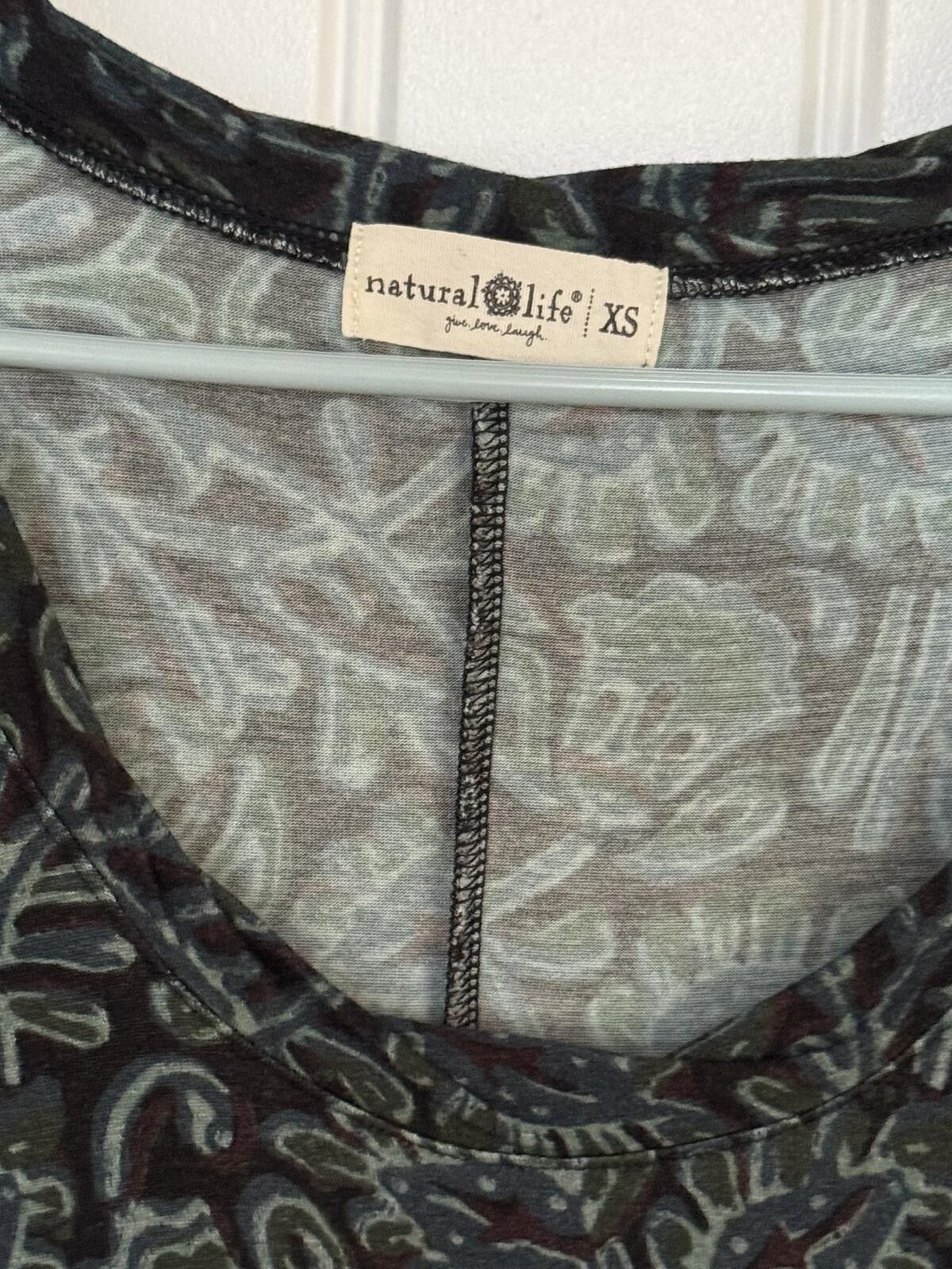 Linea Naturale Natural Life XS Floral Pattern Tunic Dress Size XS / US 0-2 / IT 36-38 - 3 Thumbnail