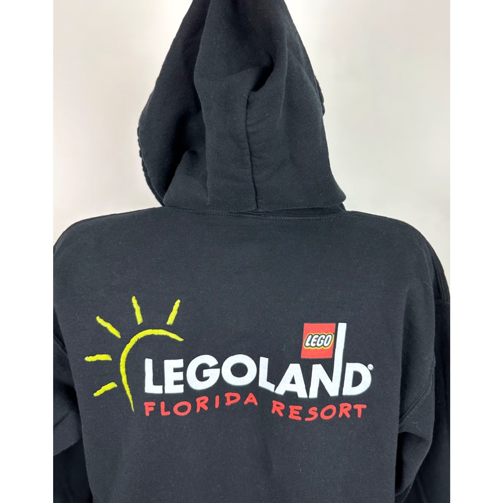 LEGO LEGO Legoland Hoodie Unisex Medium Black Full Zip Shirt Sweatshirt Size US M / EU 48-50 / 2 - 6 Thumbnail