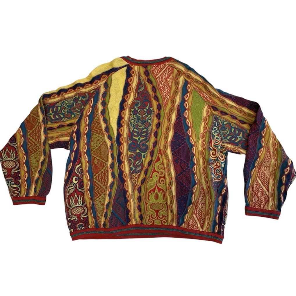 Coogi Vintage 90s COOGI Australia 3D Knit Sweater Oversized Size US XXL / EU 58 / 5 - 2 Thumbnail
