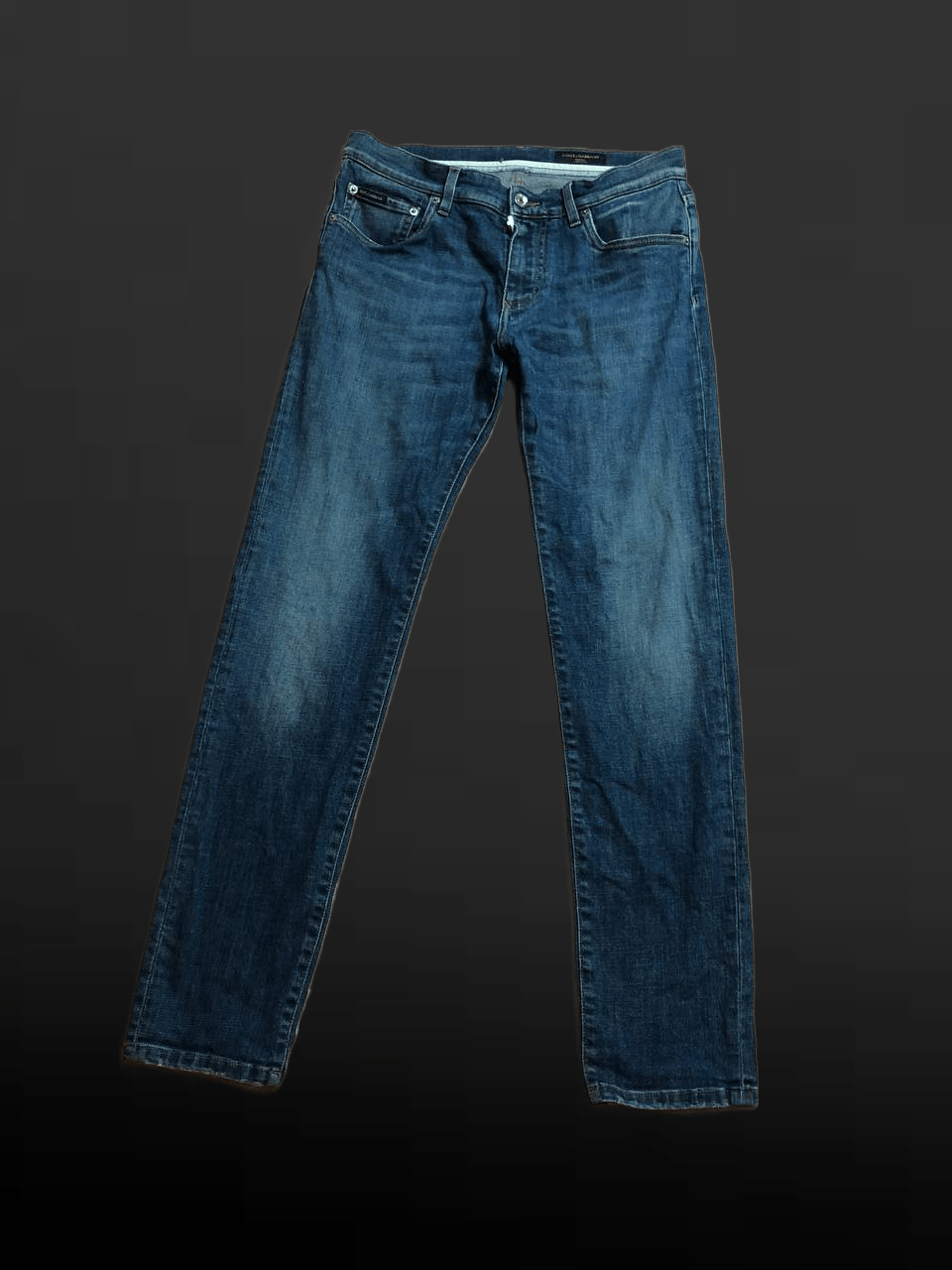 Dolce & Gabbana SLIM DISTRESSED Denim Jeans