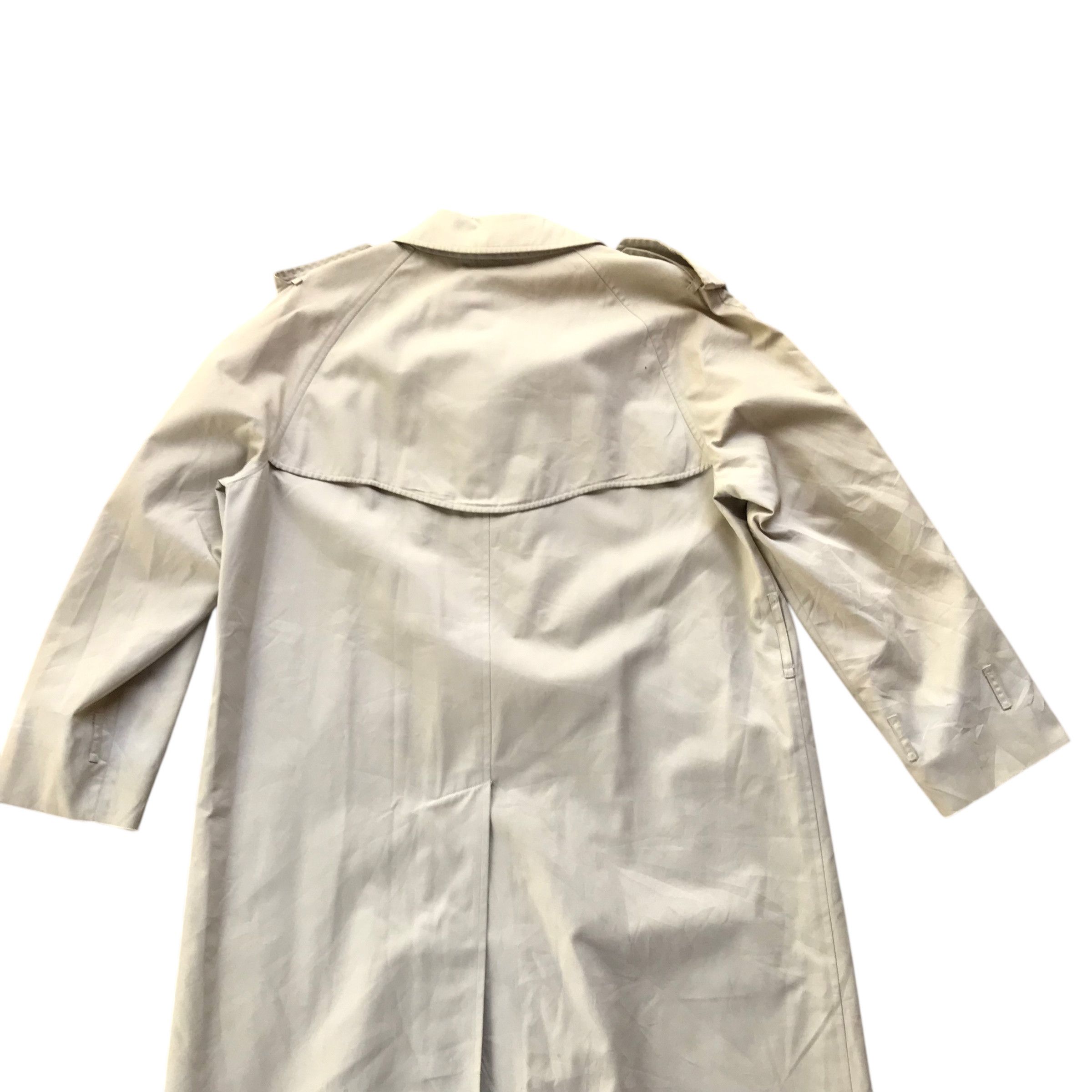 Burberry Vintage 90s Burberry Nova Check Trench Coat Jacket / medium Size US M / EU 48-50 / 2 - 9 Thumbnail