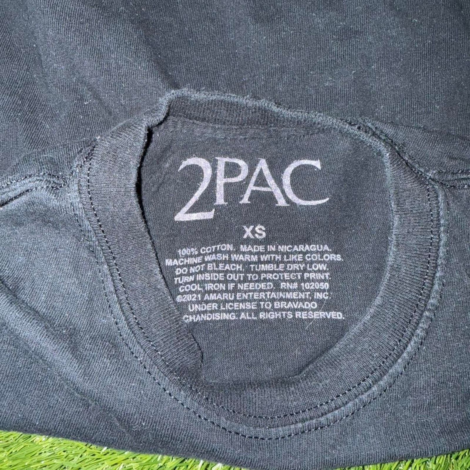 & Other Stories 2Pac T-shirt XL TUPAC SHAKUR Rap Hip Hop Tee 100% Cotton Size US XS / EU 42 / 0 - 3 Thumbnail