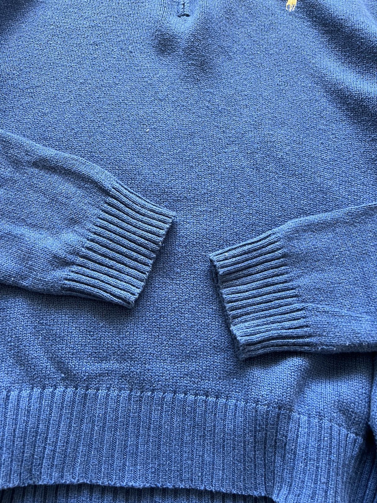 Polo Ralph Lauren × Vintage Vintage Polo Ralph Lauren Sweater 1/3 Zip 90s Y2K Streetwear Size US L / EU 52-54 / 3 - 11 Thumbnail