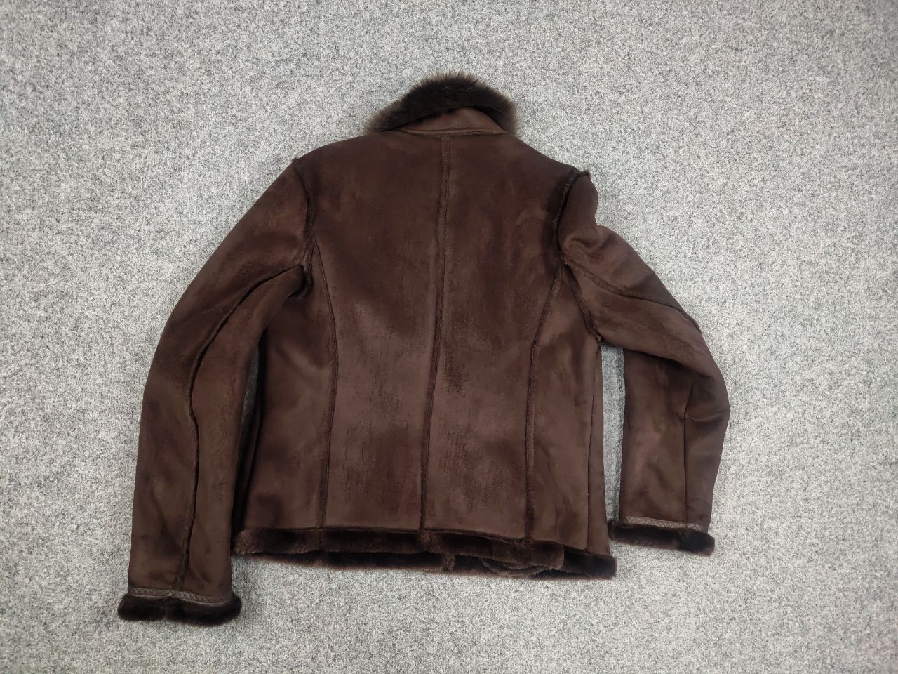 If Six Was Nine × Le Grande Bleu (L.G.B.) × Vintage Vintage Avant Garde If Six Was Nine Style Fur Leather Jacket Size L / US 10 / IT 46 - 9 Thumbnail