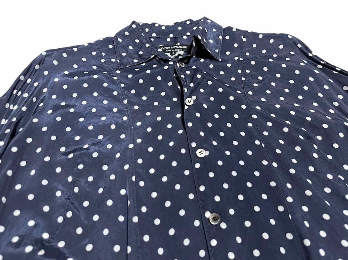 Junya Watanabe 🔥Rare Junya Watanabe Comme Des Garcons Boxy Shirt Polka Dot Size US S / EU 44-46 / 1 - 3 Thumbnail