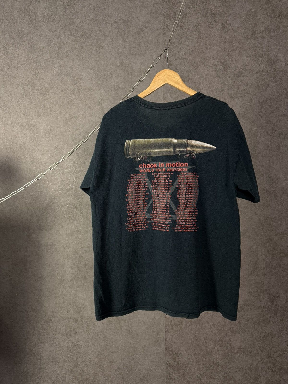 Band Tees Dream Theater 2007 rock band tour tee Size US L / EU 52-54 / 3 - 2 Thumbnail