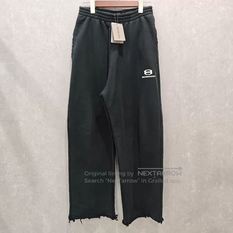 Balenciaga Balenciaga size XXS Distressed Dual-Ring Sport Pants Size US 27 - 1 Thumbnail