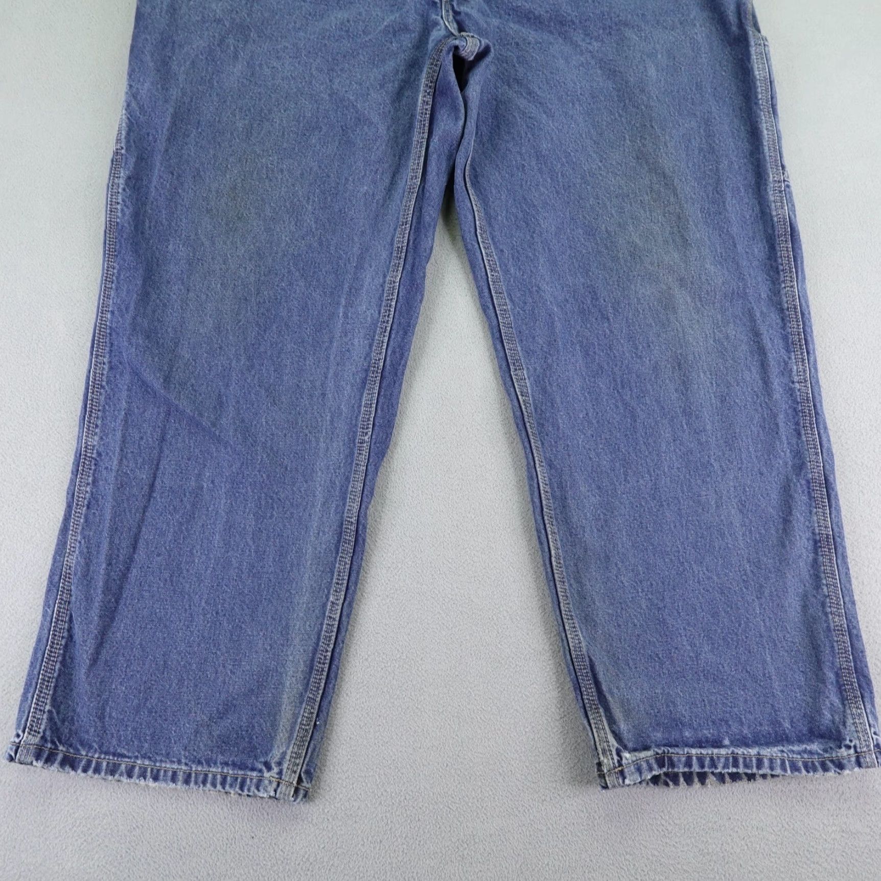 Carhartt VINTAGE Carhartt Cotton Denim Jeans Mens 44X30 Regular Fit Straight Flare-Resistant Workwear Blue Size US 42 / EU 58 - 3 Thumbnail
