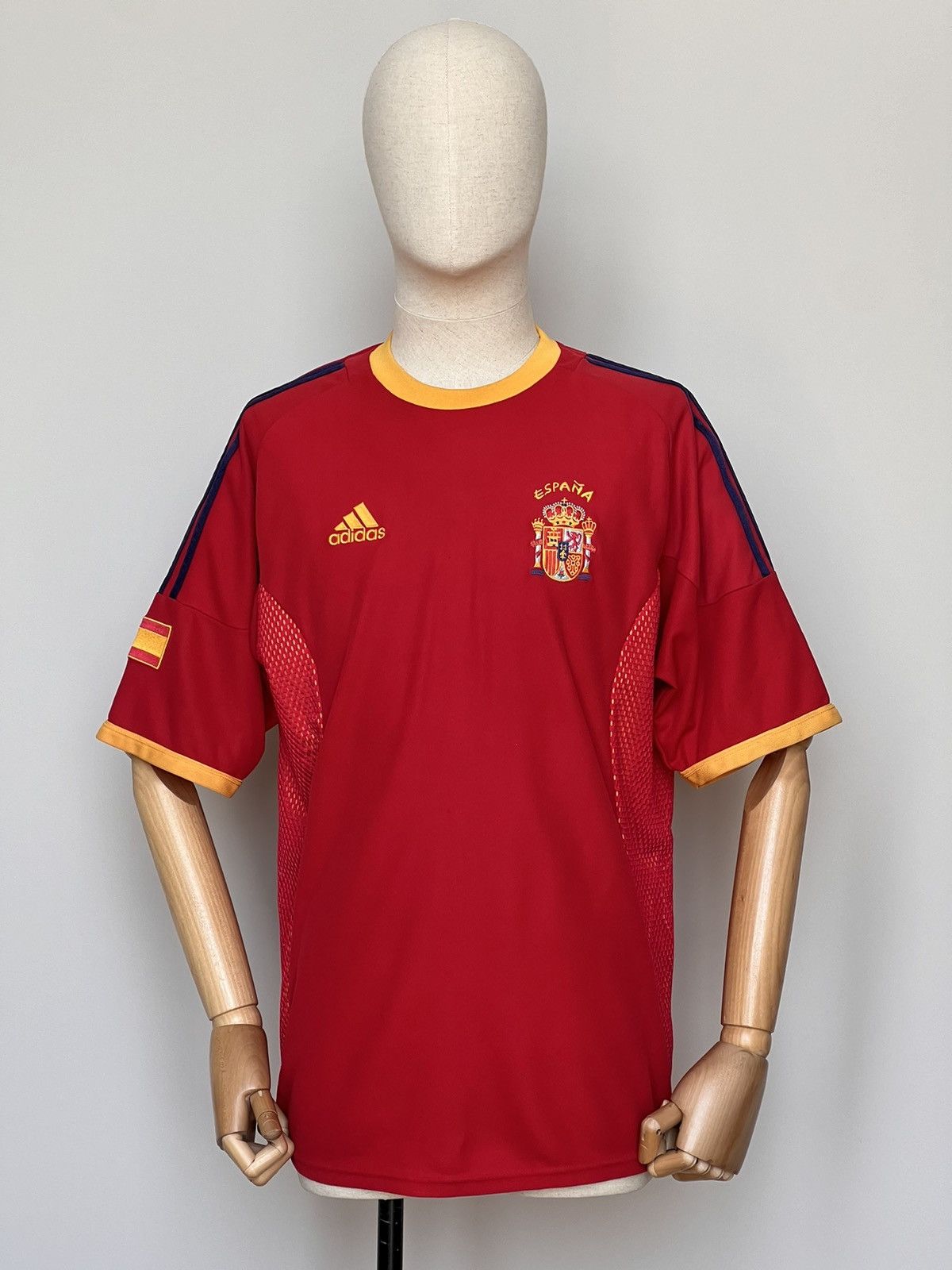 Adidas Soccer Jersey Vintage VINTAGE SPAIN 2004 2006 HOME ADIDAS JERSEY Grailed