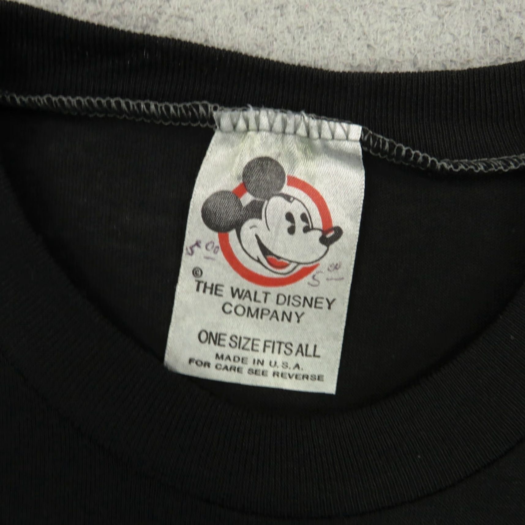 Disney VTG Disney Shirt Large Men 80s Made in USA 50/50 Single Stitch Tee Mickey Minnie Size US L / EU 52-54 / 3 - 3 Thumbnail