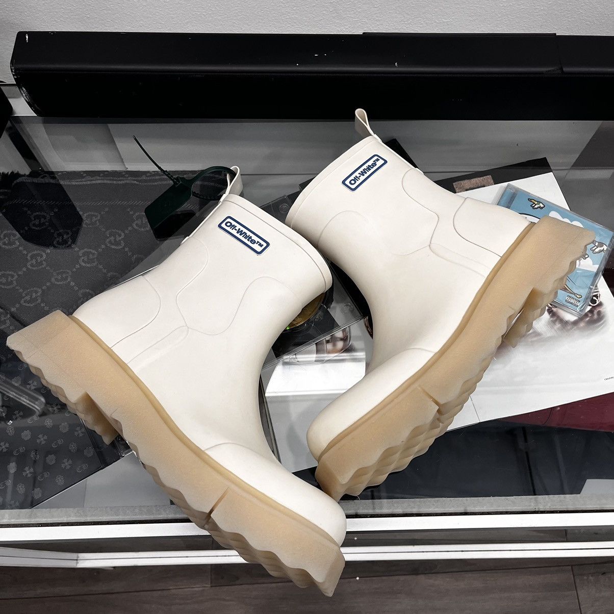 Off-White Off White Rain Boots Size US 13 / EU 46 - 3 Thumbnail