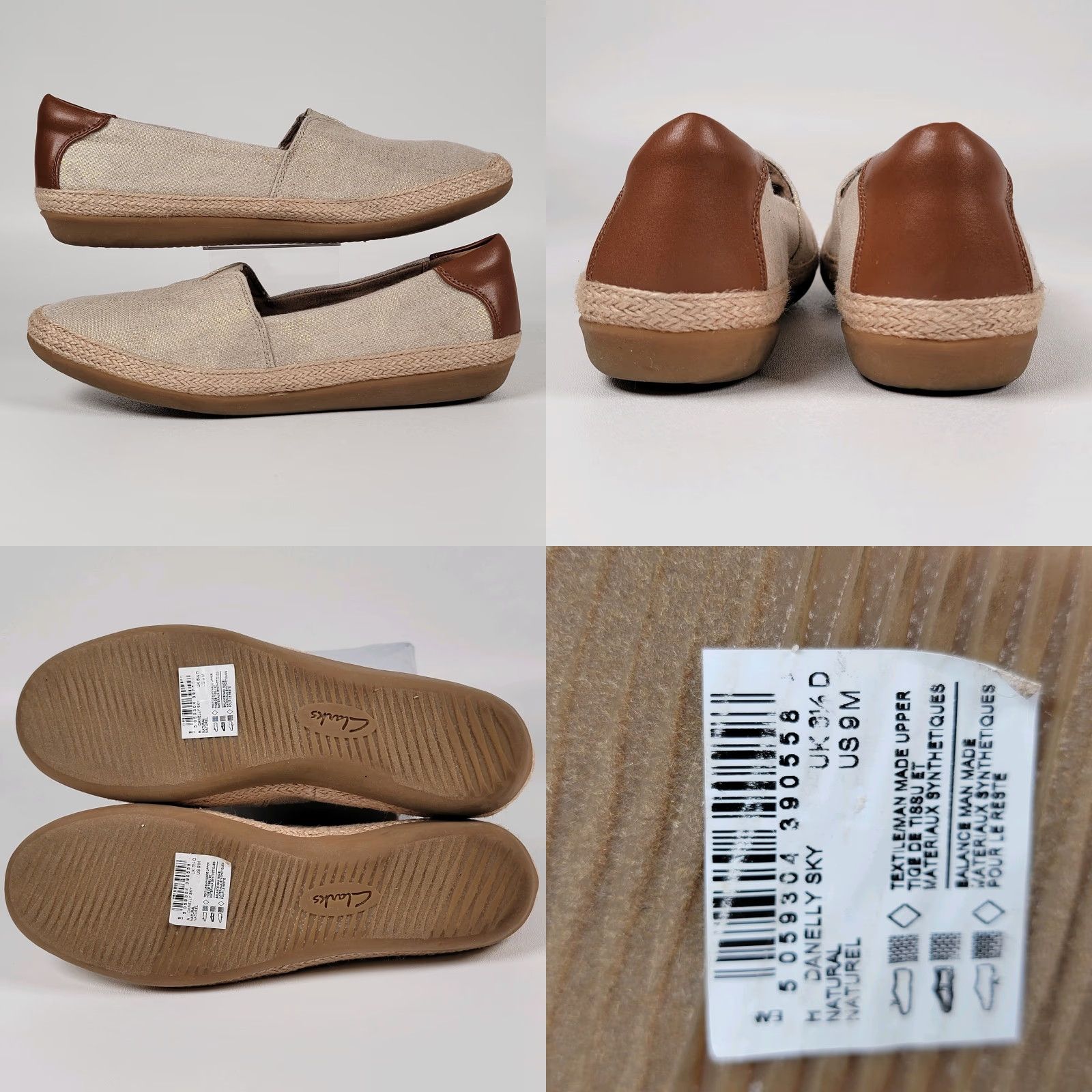 Clarks Clarks Brown Women's Casual Comfort Loafers Size 9 Size US 9 / IT 39 - 10 Thumbnail
