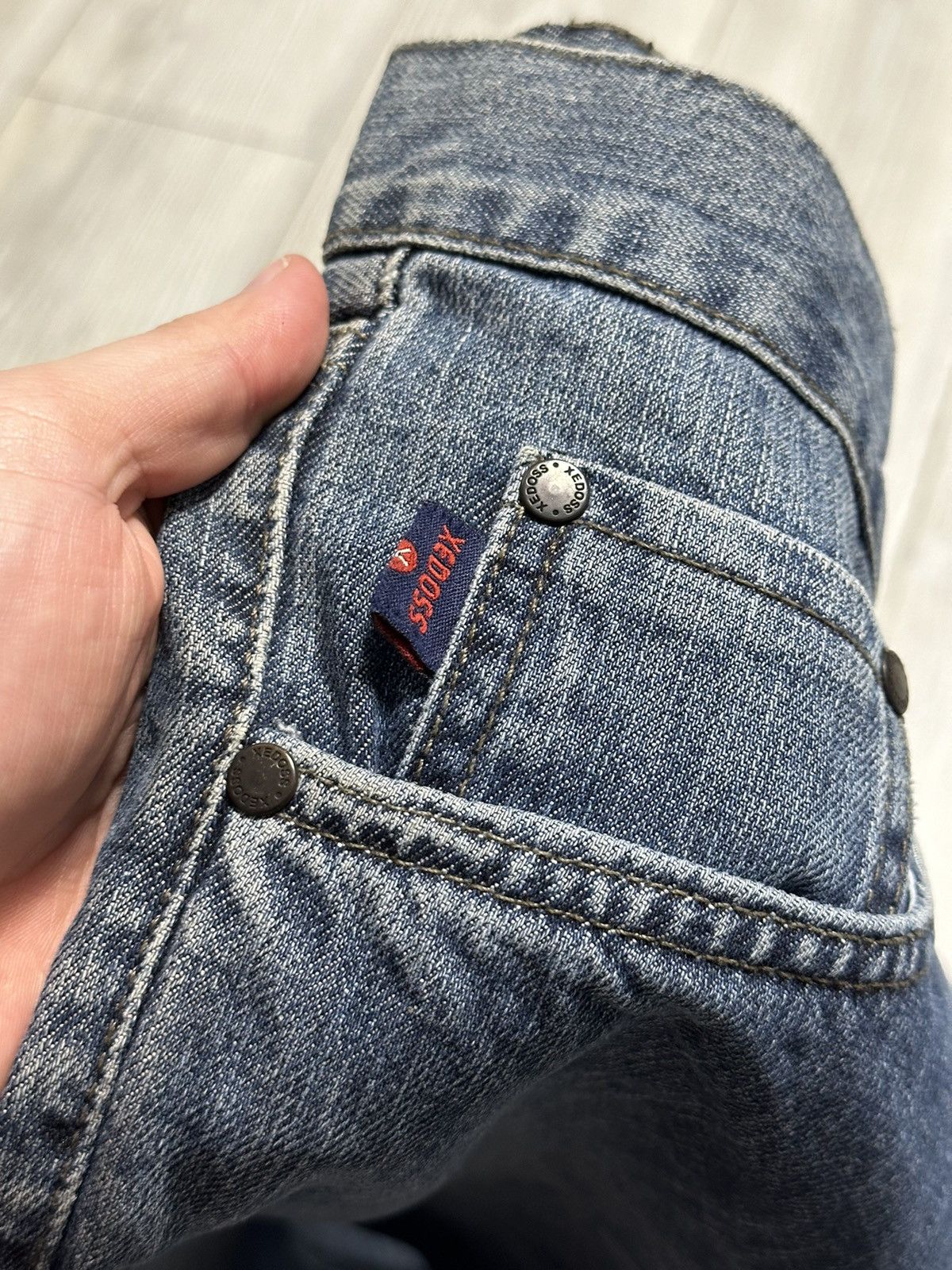 Other NEW VINTAGE XEDOSS JEANS RAPPER Y2K JEANS DENIM Size US 32 / EU 48 - 7 Thumbnail