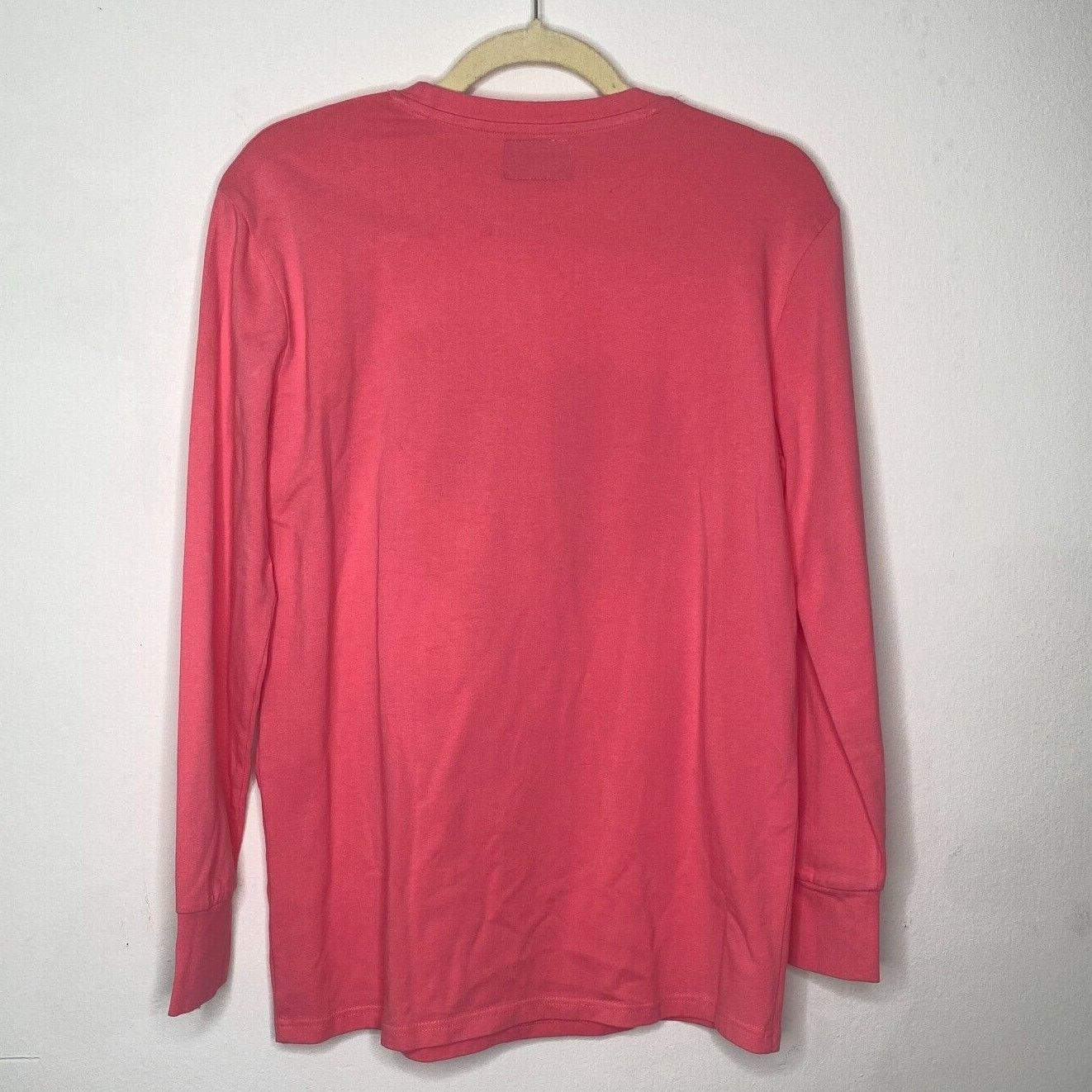 Other RARE Ibis Heart On Sleeve Pink Coral Tee Long Sleeve SM Size S / US 4 / IT 40 - 2 Thumbnail