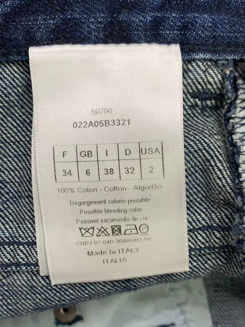 Dior Dior Blue wide-leg jeans Size 42" / US 20 - 4 Thumbnail