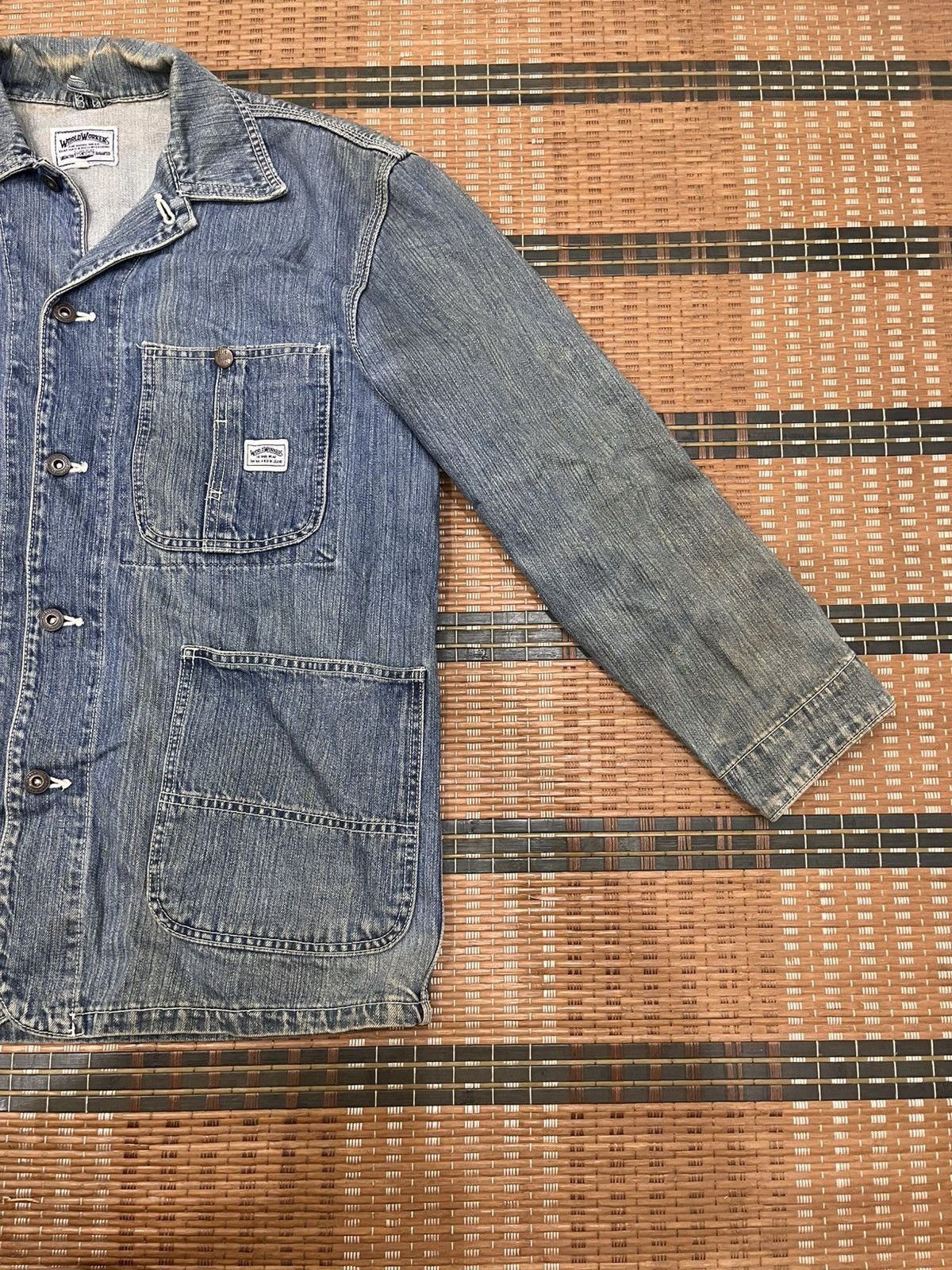 Big John Vintage Big John 4 Pocket Chore Denim Jacket Size US M / EU 48-50 / 2 - 4 Thumbnail