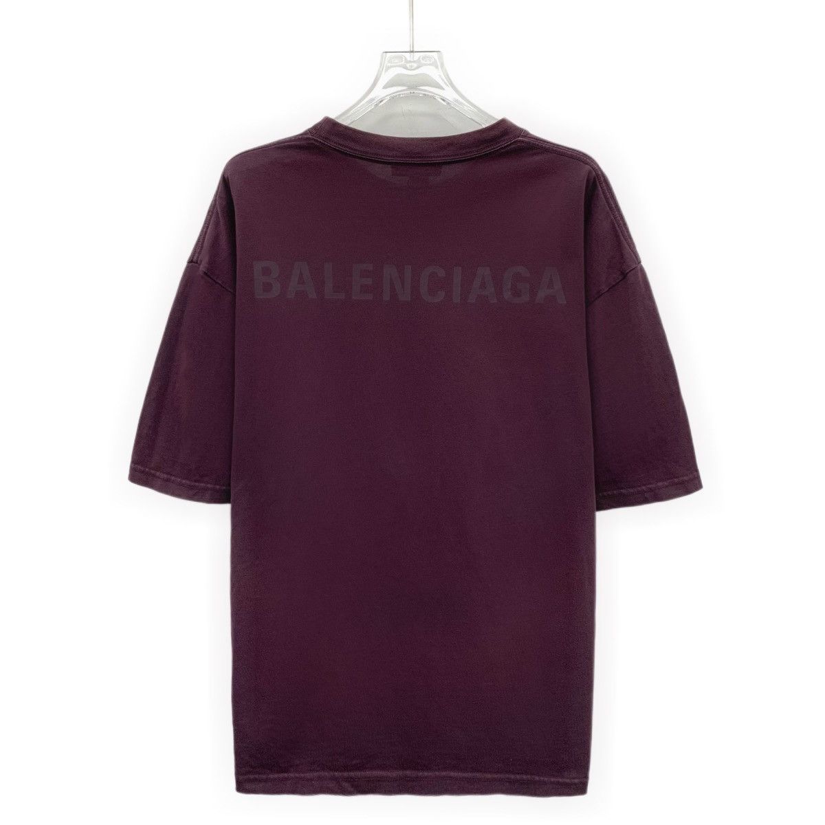 Balenciaga Balenciaga Logo Letter Short Sleeve T-shirt K26WX Size XS / US 0-2 / IT 36-38 - 2 Thumbnail