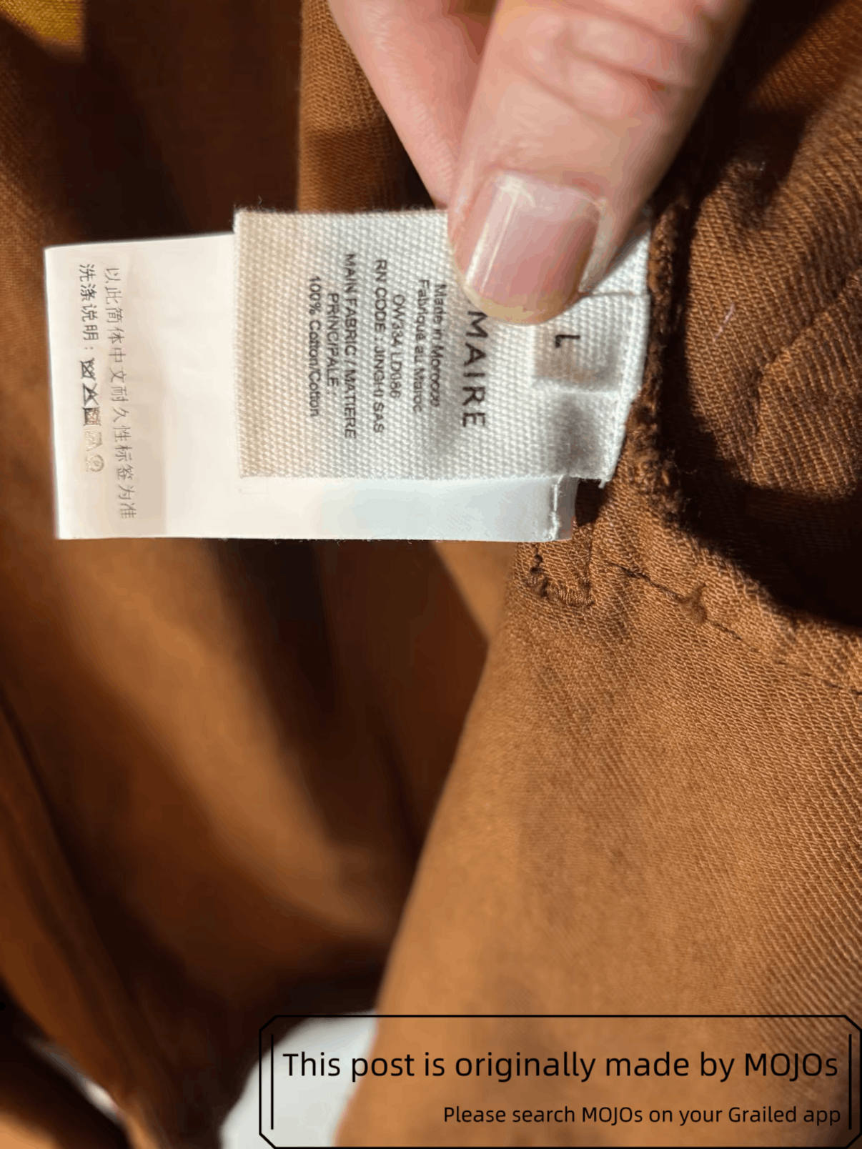 Lemaire Sz L Lemaire Military Messager Jacket mojos11012 Size US L / EU 52-54 / 3 - 7 Thumbnail
