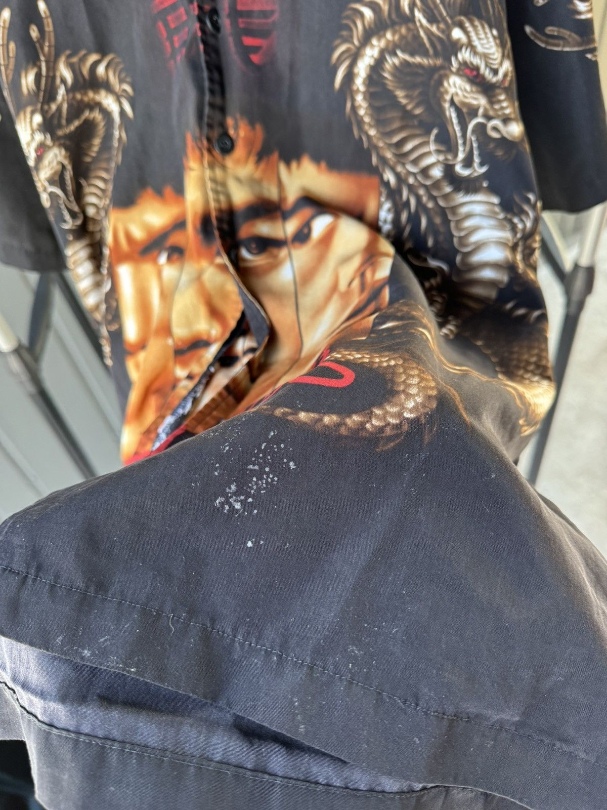 Vintage Vintage Bruce Lee Shirt Dnon Jeans Y2K Size US M / EU 48-50 / 2 - 10 Thumbnail
