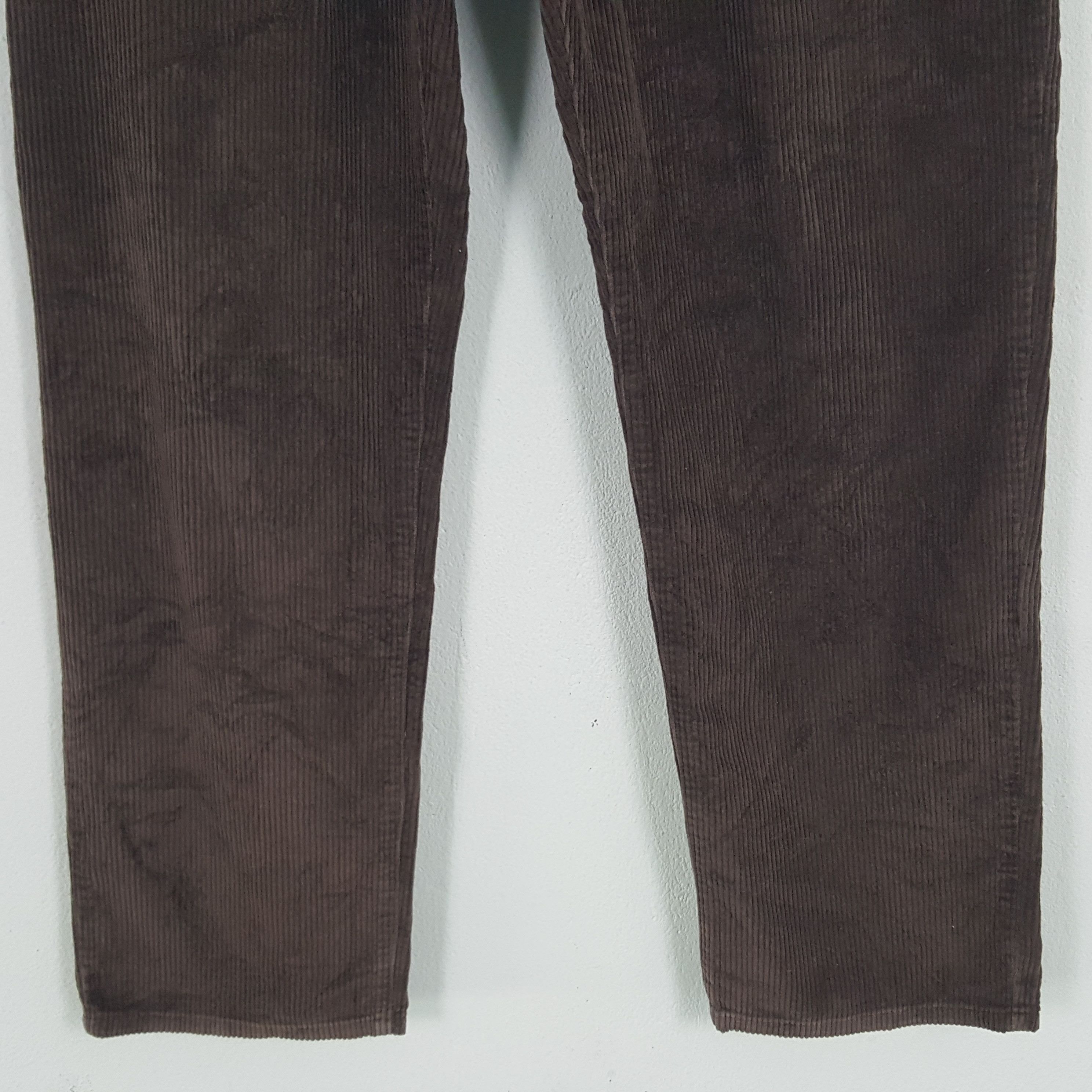 Stussy × Vintage Vintage Stussy USA Custom Big Logo Corduroy Pants Size US 27 - 6 Thumbnail