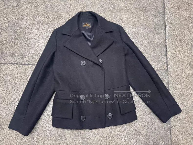 Vivienne Westwood Vivienne Westwood Double Breasted Tapered Wool Coat Size S / US 4 / IT 40 - 6 Thumbnail