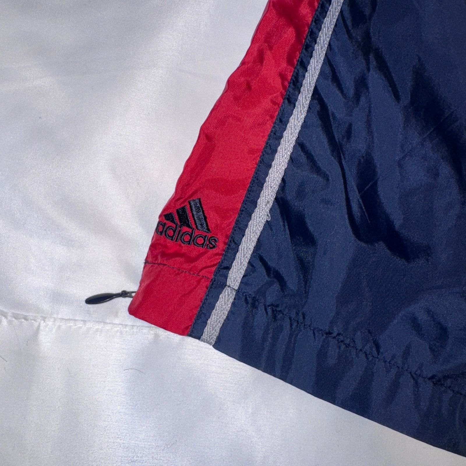 Adidas Vintage 90s Adidas Baggy Windbreaker Jogger Track Pants XL Z Size US 32 / EU 48 - 2 Thumbnail
