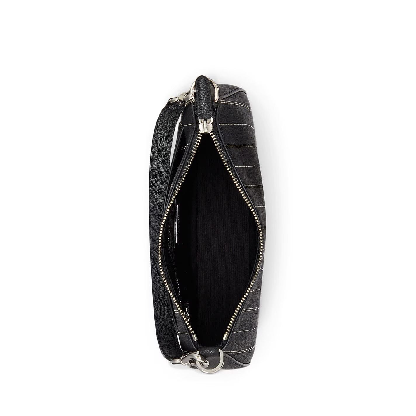 Lauren Ralph Lauren o1g2r1mq0825 Size: OS / Danni Leather Shoulder Bag Black Size ONE SIZE - 4 Thumbnail