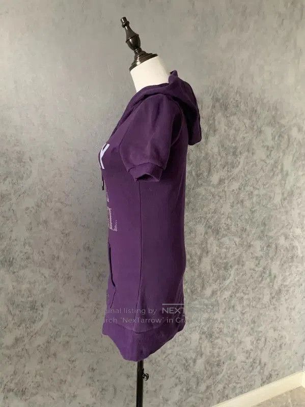 Burberry Burberry Blue Label Purple Cotton Dress. Size M / US 6-8 / IT 42-44 - 5 Thumbnail