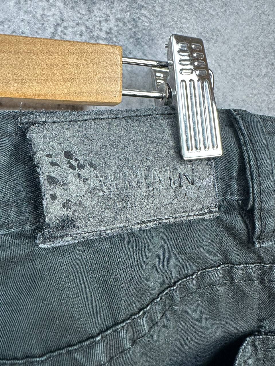 Balmain Balmain Paris Linen Blend Trousers Black Pants Regular Fit Size US 38 / EU 54 - 14 Thumbnail