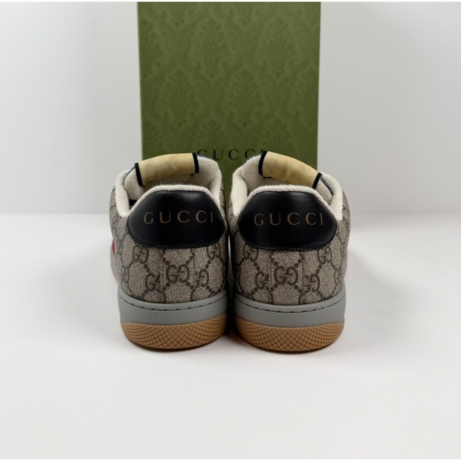 Gucci Size 8.5US - Gucci Screener Beige Monogram NEW/RETAIL $1.1K! Size US 8.5 / EU 41-42 - 4 Thumbnail