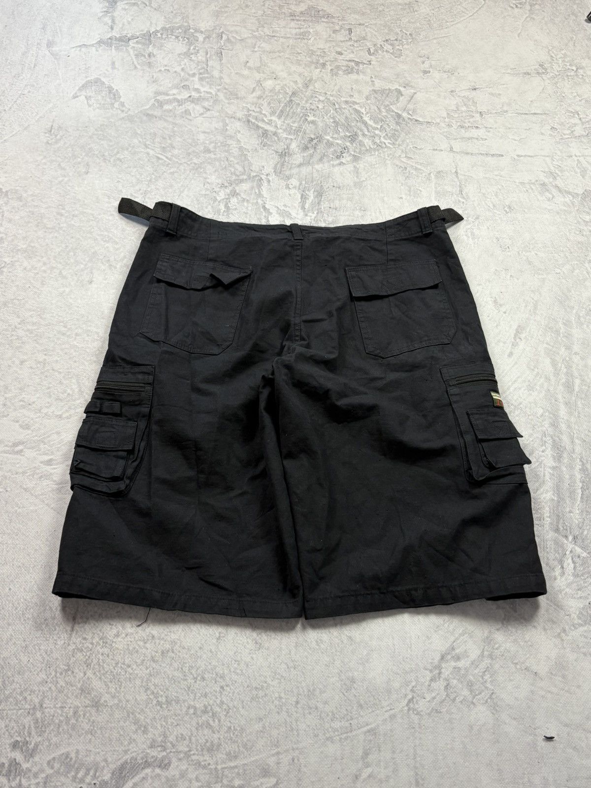 Japanese Brand Ultra Baggy Avant Garde Jorts Retro Cargo Multipocket RAP Size US 40 / EU 56 - 2 Thumbnail