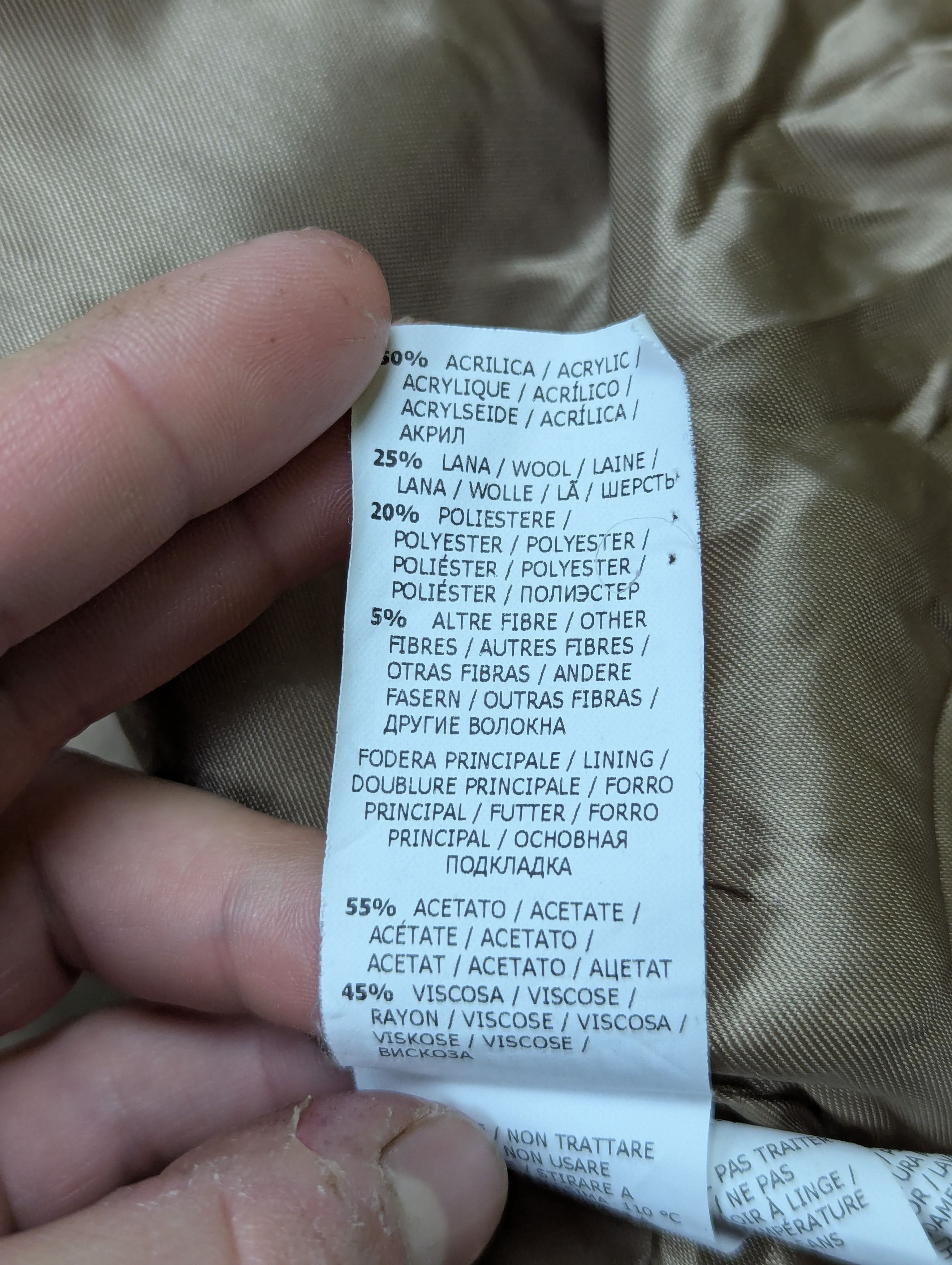Blumarine Blugirl by Blumarine Vintage Women’s Long Beige Coat US12 Size L / US 10 / IT 46 - 11 Thumbnail