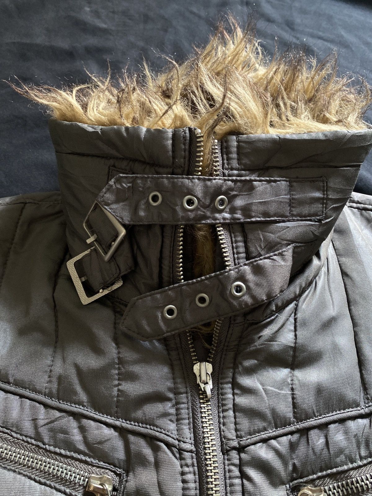 If Six Was Nine ASM Trim Fur Apocalypse Style Vkei Jacket Size US M / EU 48-50 / 2 - 6 Thumbnail