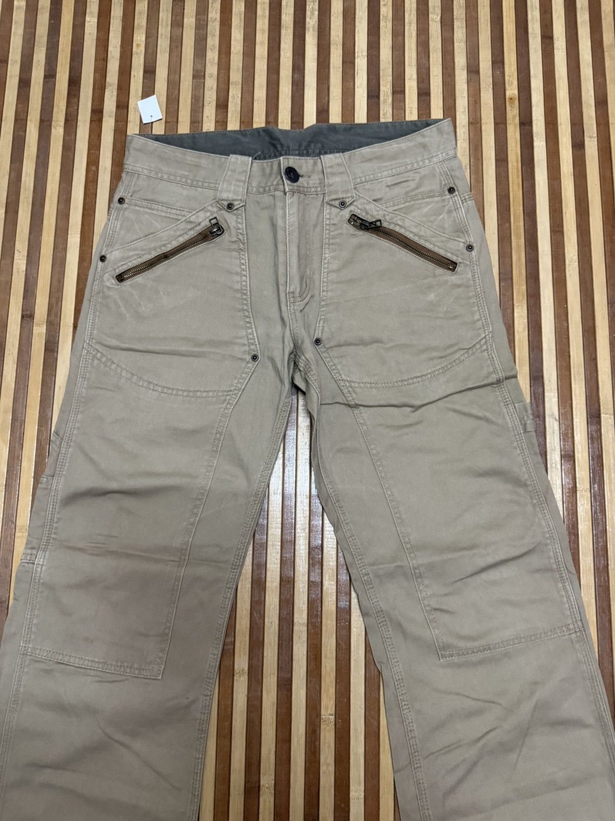 Japanese Brand Japanese Brand Carpenter Pants Streetwear Multipocket W32X30 Size US 32 / EU 48 - 2 Thumbnail
