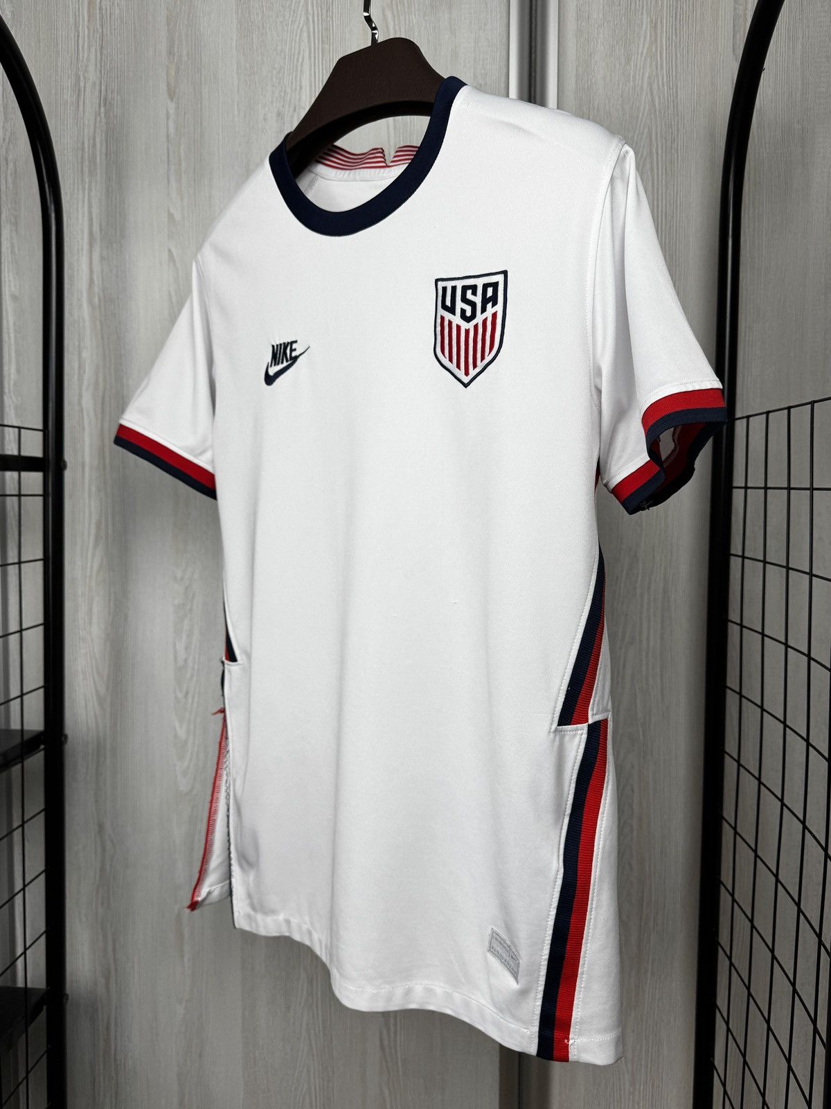 Nike Nike USA Team 2020 Soccer Jersey Football Shirt Size US L / EU 52-54 / 3 - 7 Thumbnail