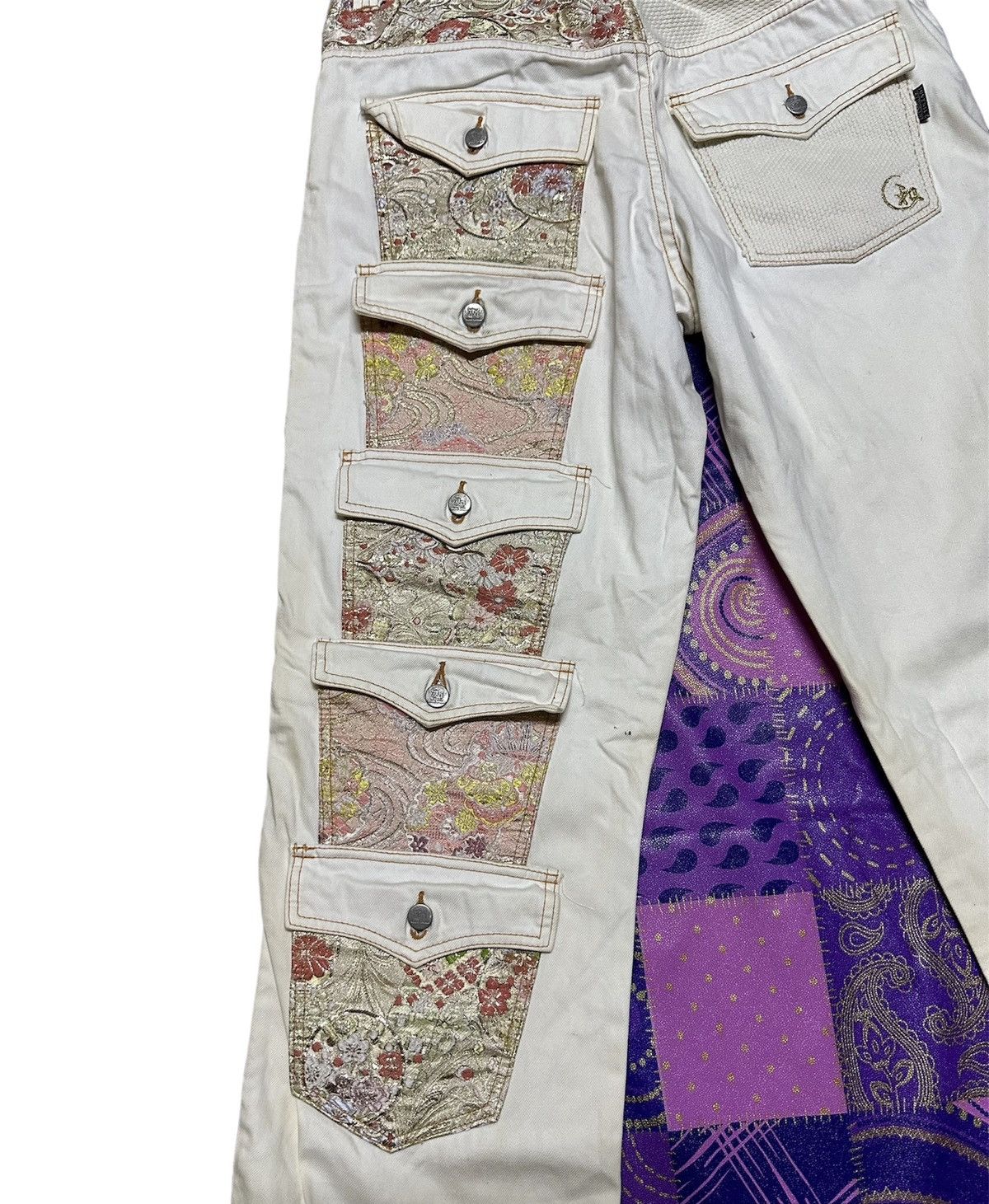 Japanese Brand Juvenile multipocket white denim Size US 36 / EU 52 - 3 Thumbnail