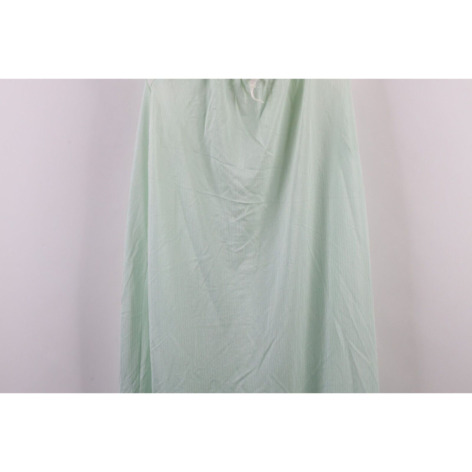 Vintage Vintage 90s Streetwear Flower Lace Sheer Night Gown Size ONE SIZE - 3 Thumbnail