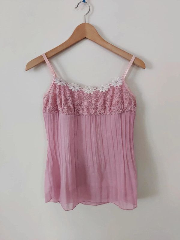 Vintage Vintage cami top Size M / US 6-8 / IT 42-44 - 3 Thumbnail