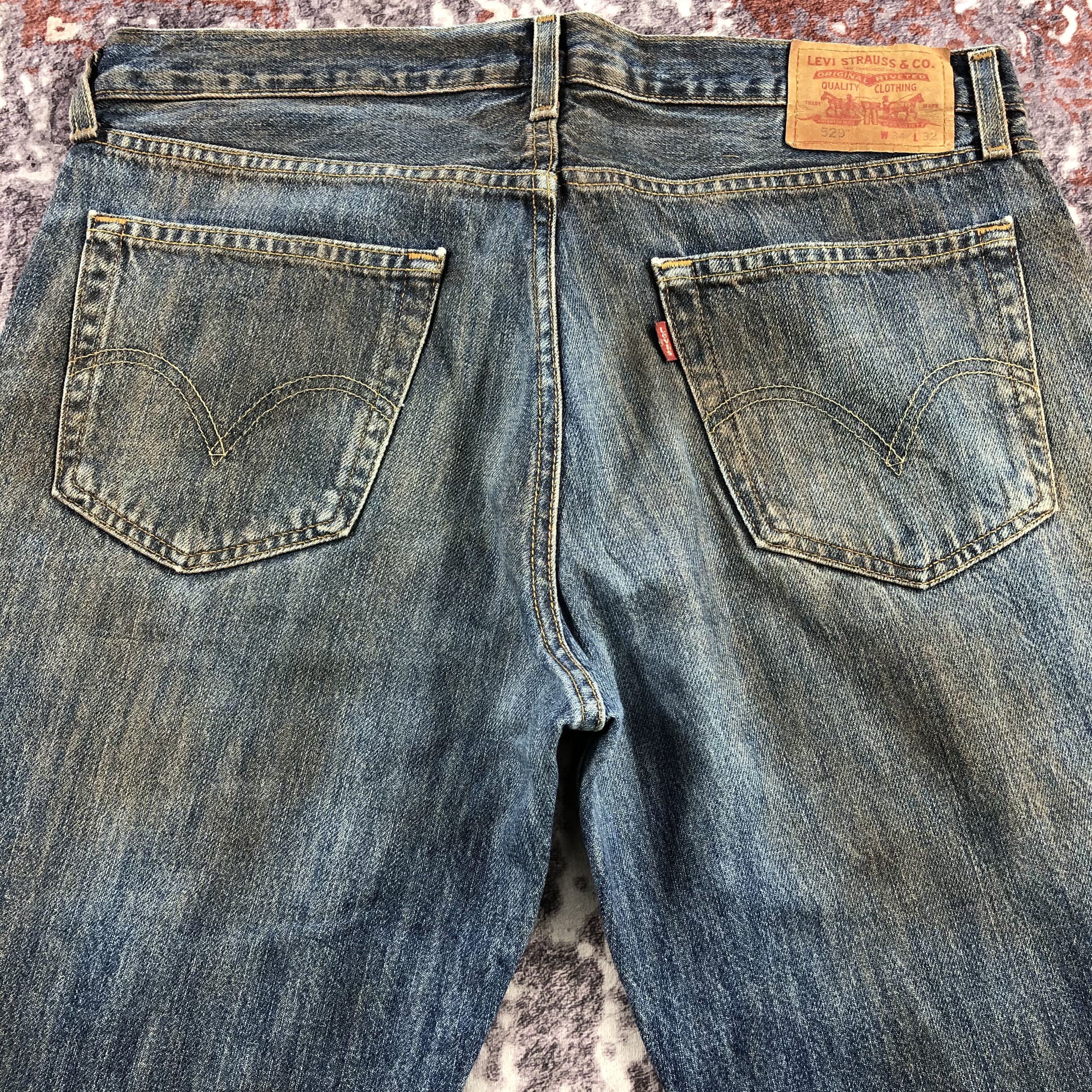 Levi's × Vintage Vintage Blue Wash Levis 529 Jeans-JM2625 Size US 36 / EU 52 - 5 Thumbnail