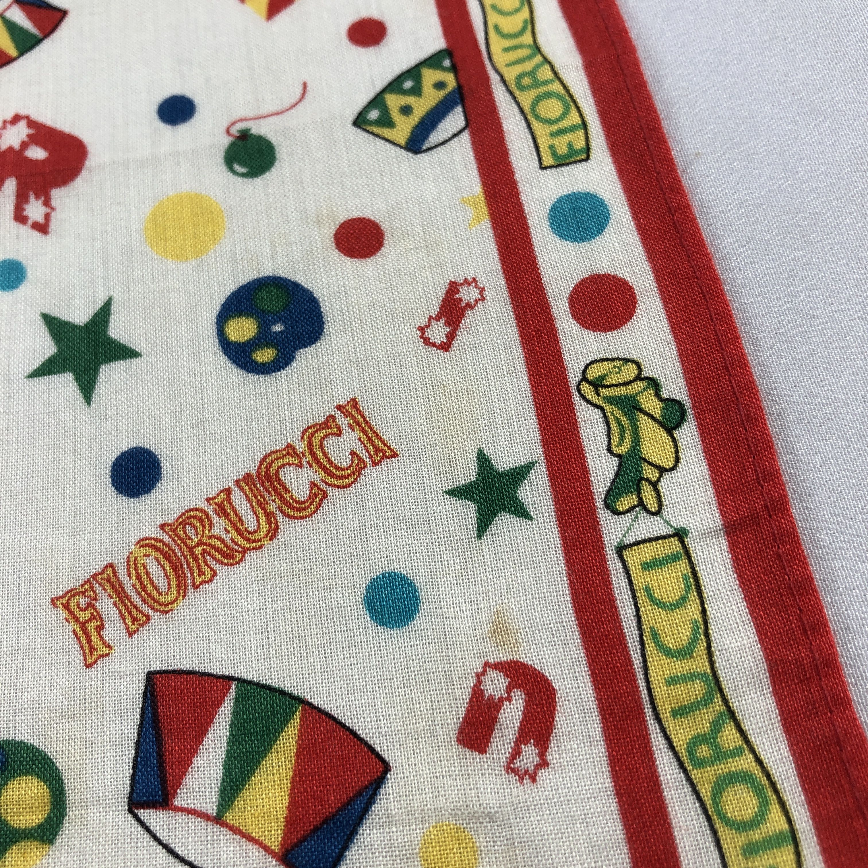 Fiorucci × Vintage Fiorucci Floral Handkerchief Neckerchief Bandana H2577 Size ONE SIZE - 4 Thumbnail