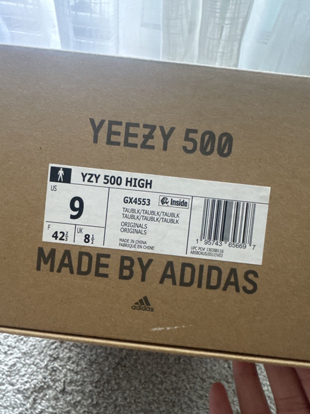 Yeezy Yeezy 500 High taupe/black size 9M Size US 9 / EU 42 - 11 Thumbnail