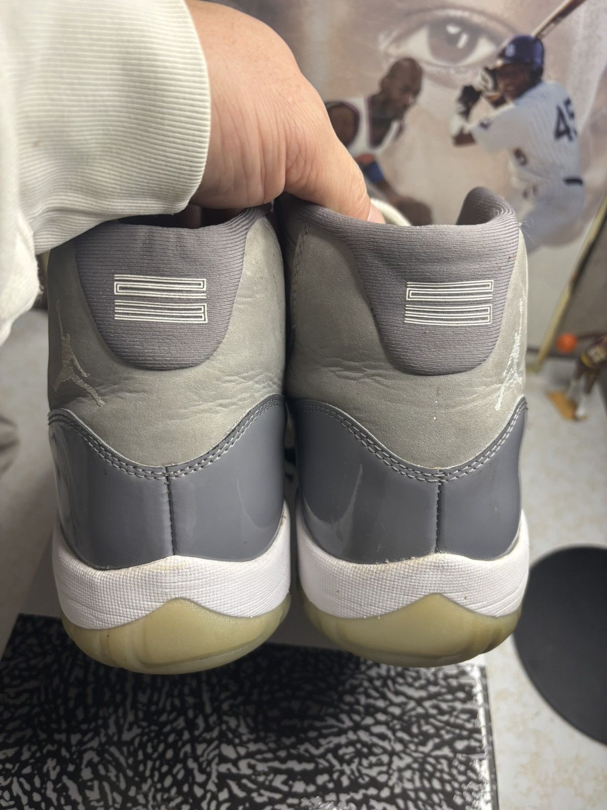 Jordan Brand Air Jordan 11 Retro Cool Grey Size US 12.5 / EU 45-46 - 7 Thumbnail