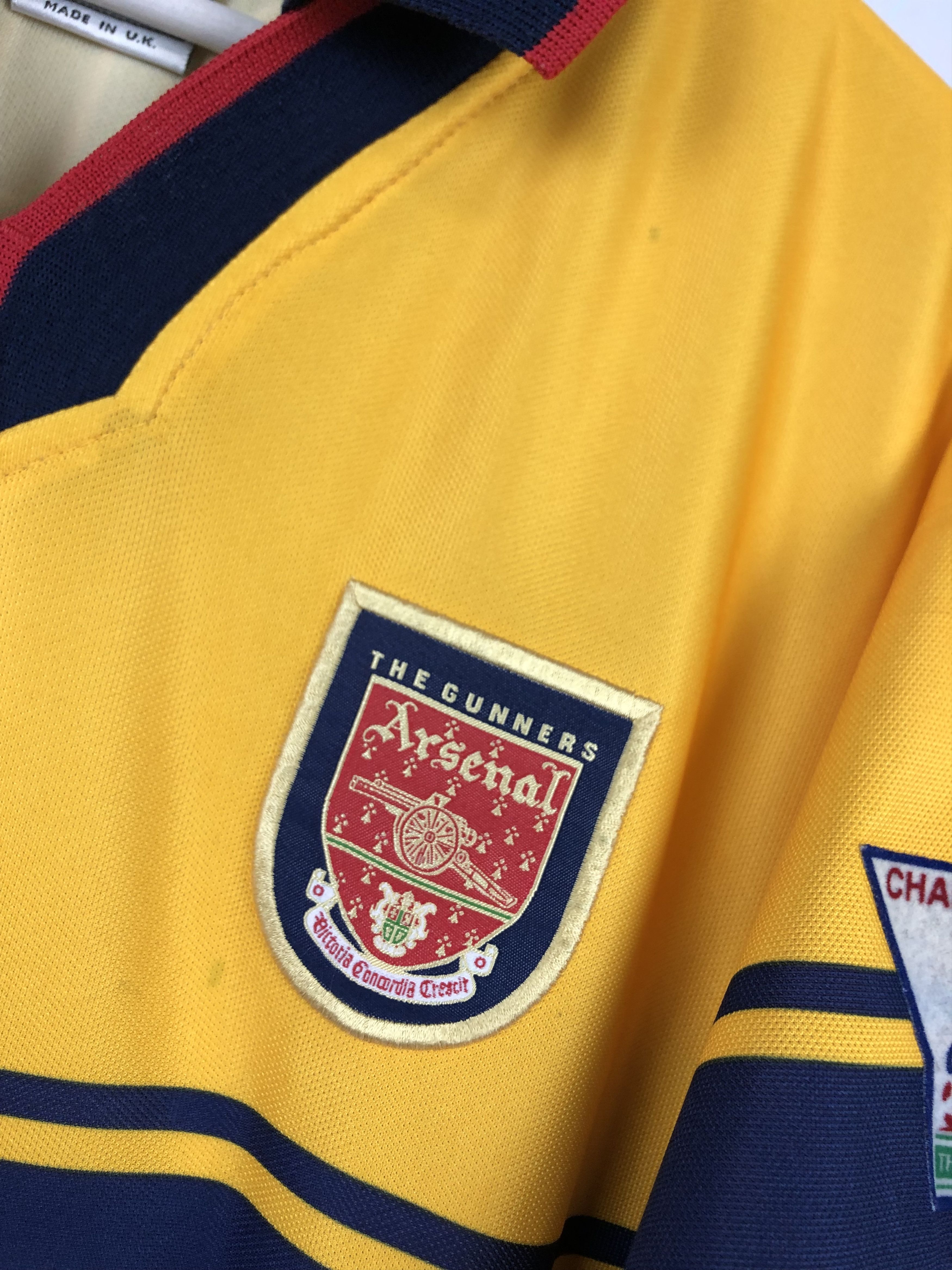 Nike Arsenal football shirt 1997 #98 Double Jersey Nike Rare Size US L / EU 52-54 / 3 - 6 Thumbnail