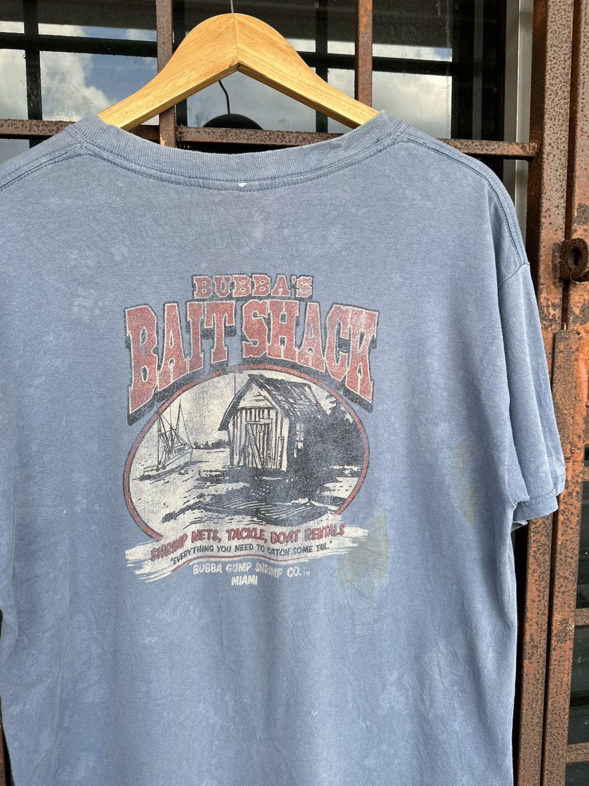 Vintage Thrashed Boxy Fit Faded Distressed Shirt ERD GRUNGE Size US L / EU 52-54 / 3 - 8 Thumbnail