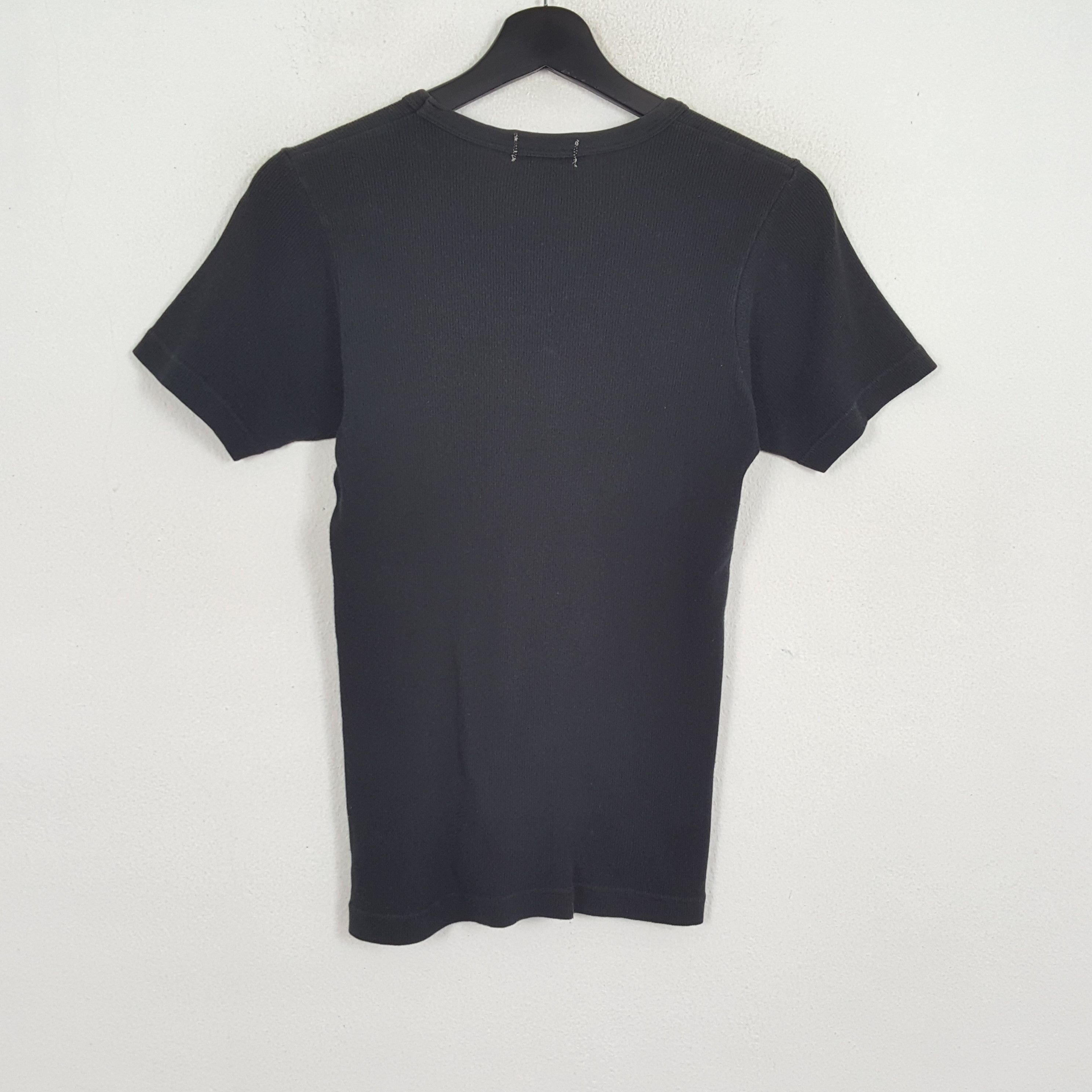 Helmut Lang × Japanese Brand × Vintage HELMUT LANG Designer Brand Plain Style Tshirt Size XXS / US 00 / IT 34 - 3 Thumbnail