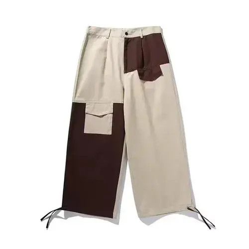 Other 2019A/W Simple Blue Japan Khaki Patchwork Track Pants Size US 32 / EU 48 - 1 Thumbnail
