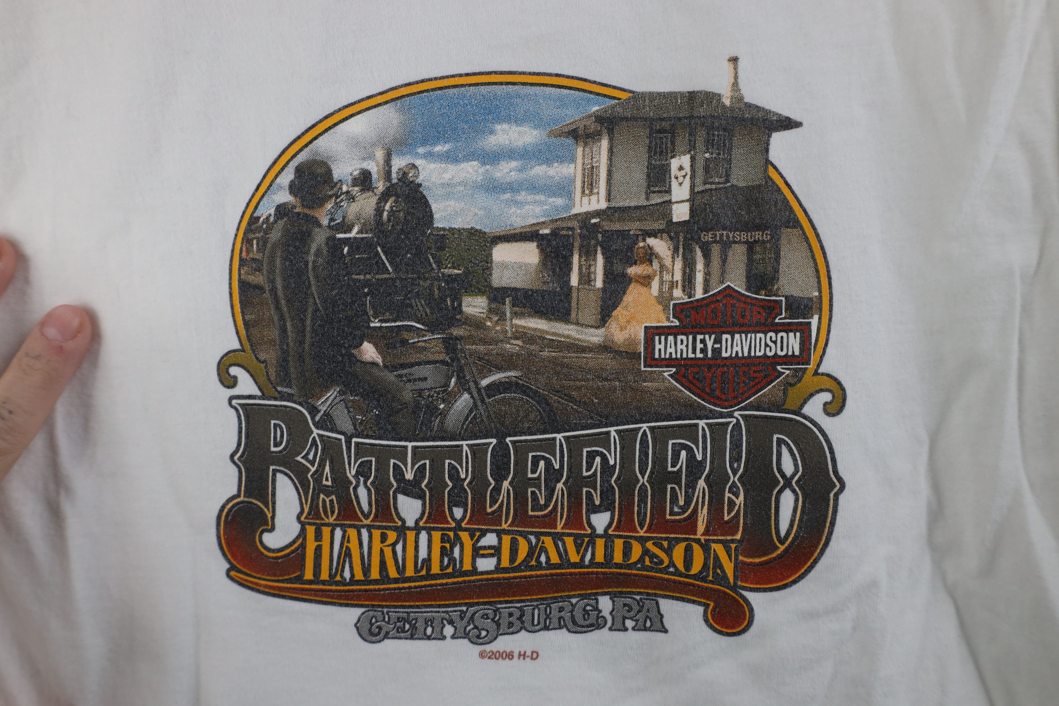 Harley Davidson Vintage Y2K Harley Davidson Man Harley Great Trade T-Shirt Size L / US 10 / IT 46 - 10 Thumbnail