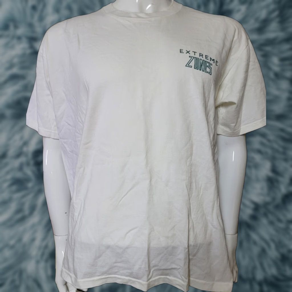 Vintage VINTAGE Weekends Beachwear T-Shirt Mens XL White 90s California Party Skateboard Snowboard Graphic Tee Shirt Size US XL / EU 56 / 4 - 1 Thumbnail