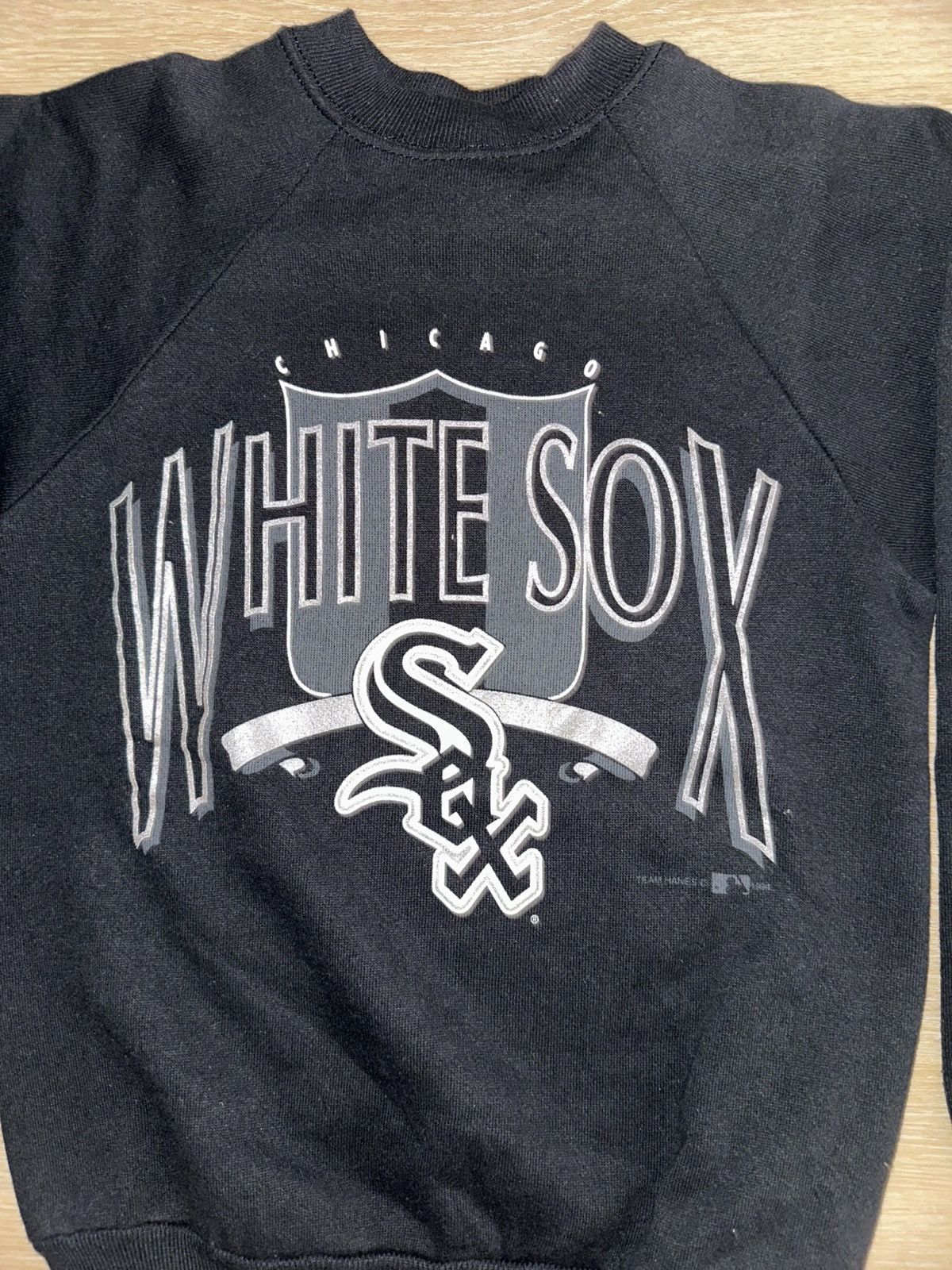 Hanes × MLB × Vintage Vintage 90’s Chicago White Sox MLB Hanes Sweatshirt Size S / US 4 / IT 40 - 3 Thumbnail
