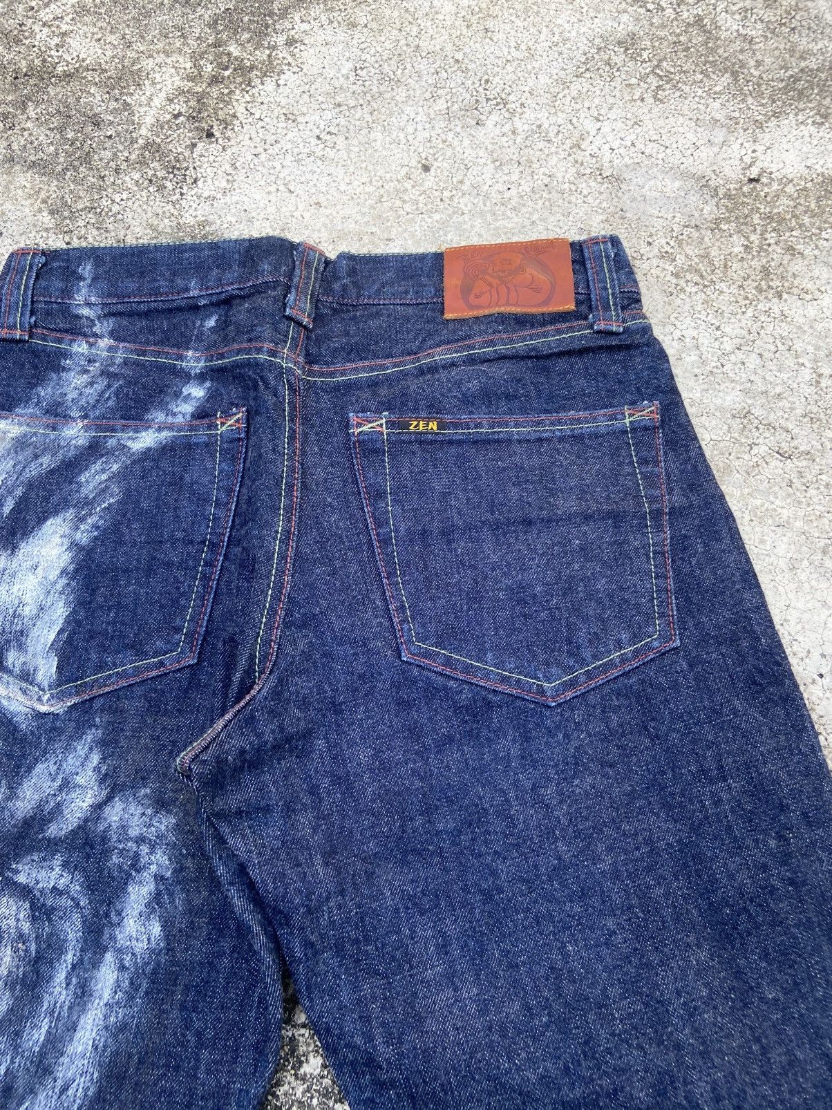 Japanese Brand Zen Kyoto Clothing Shukaku Fox Paint Pant Size US 30 / EU 46 - 7 Thumbnail
